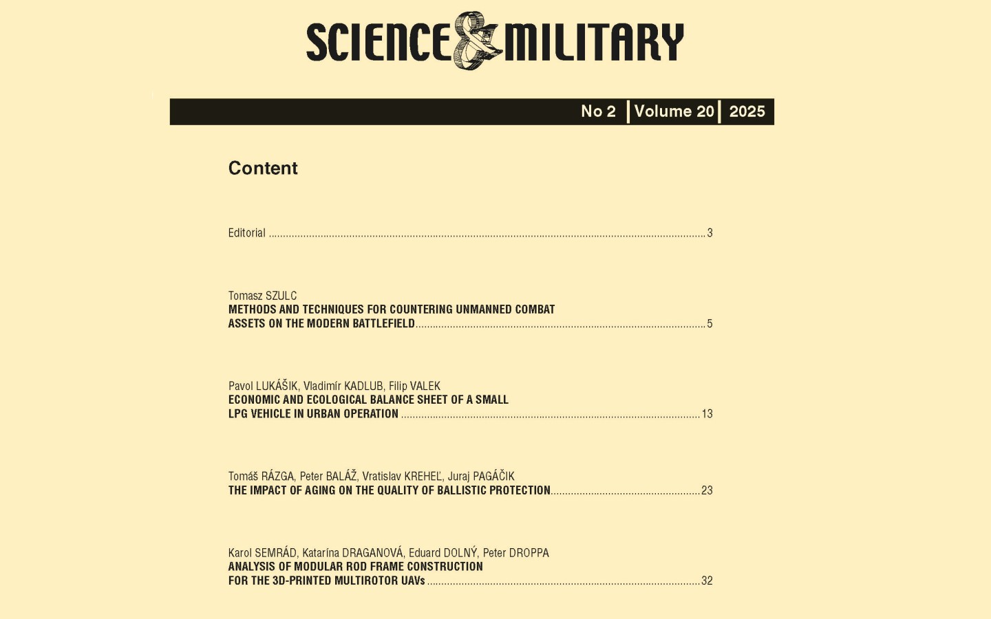 The new issue 2/2025