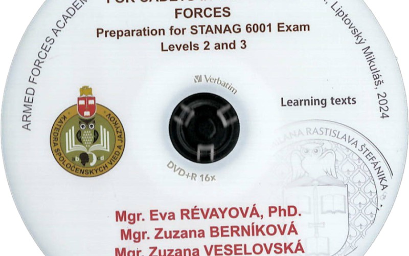 CD-ROM: English for Cadets in the Armed Forces: Preparation for STANAG 6001 Exam Levels 2 and 3
