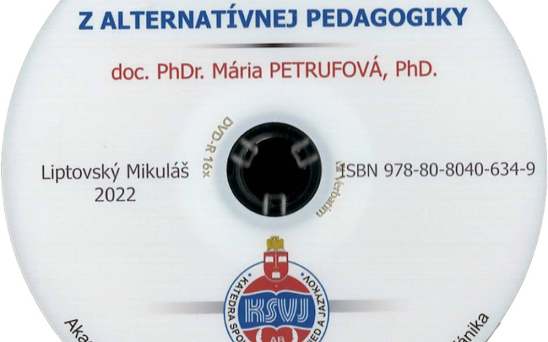 CD-ROM: Vybrané kapitoly z alternatívnej pedagogiky
