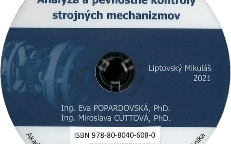 CD-ROM: Analýza a pevnostné kontroly strojných mechanizmov