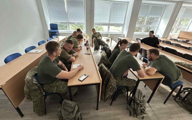 Visit of the foreign lecturer Kevin