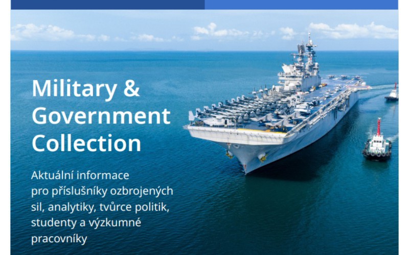Skúšobný prístup do databáz Military & Government Collection a MLA International Bibliography with Full Text + MLA Directory of Periodicals