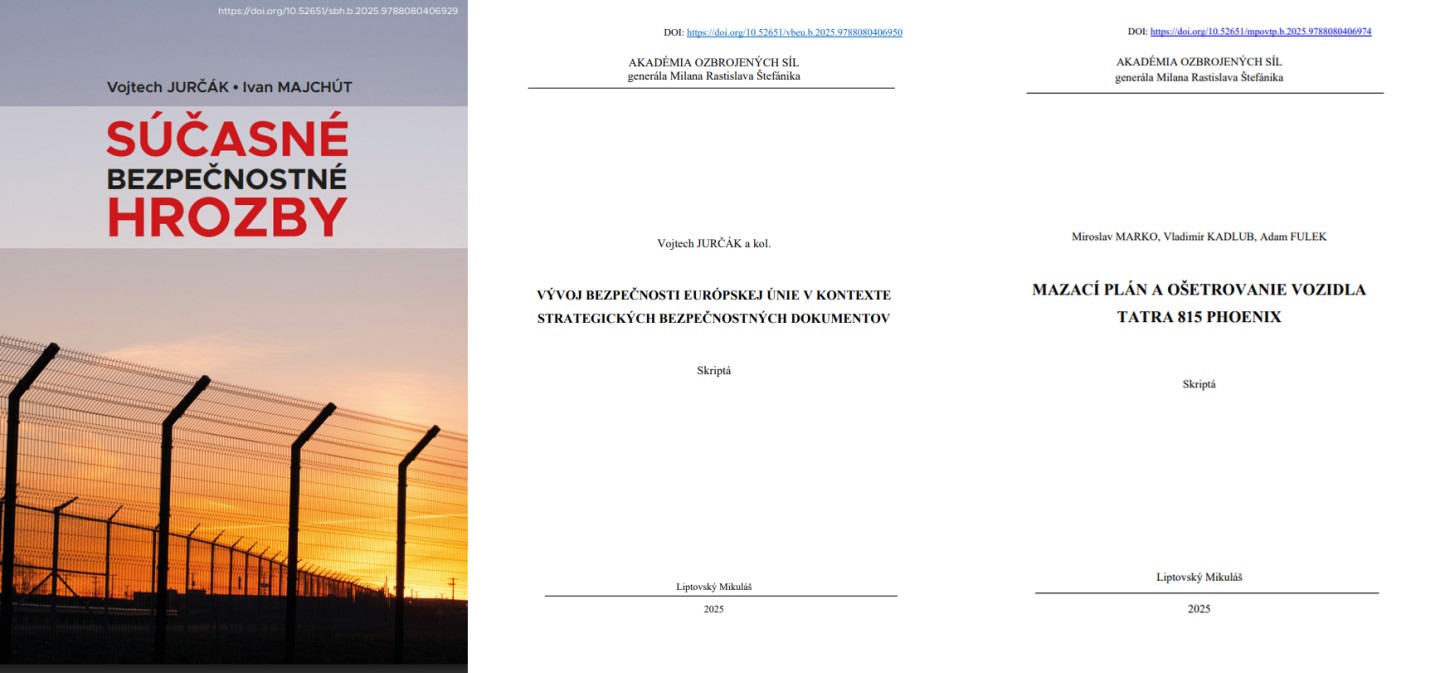 Nové voľne dostupné publikácie AOS