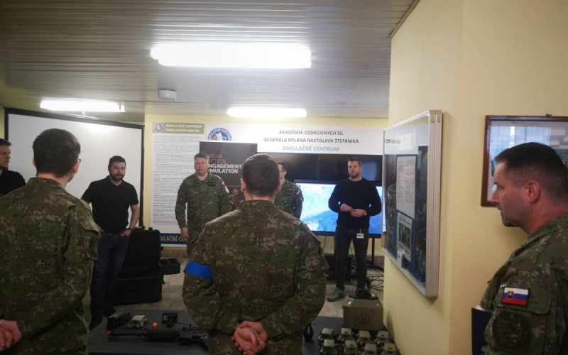 Odborná ukážka taktického simulačného systému