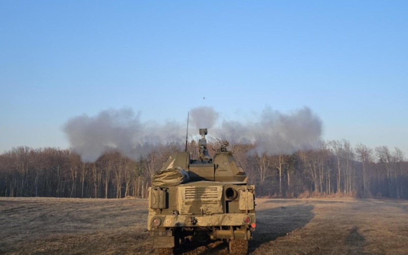 Budúci delostrelci na praxi v útvaroch OS SR