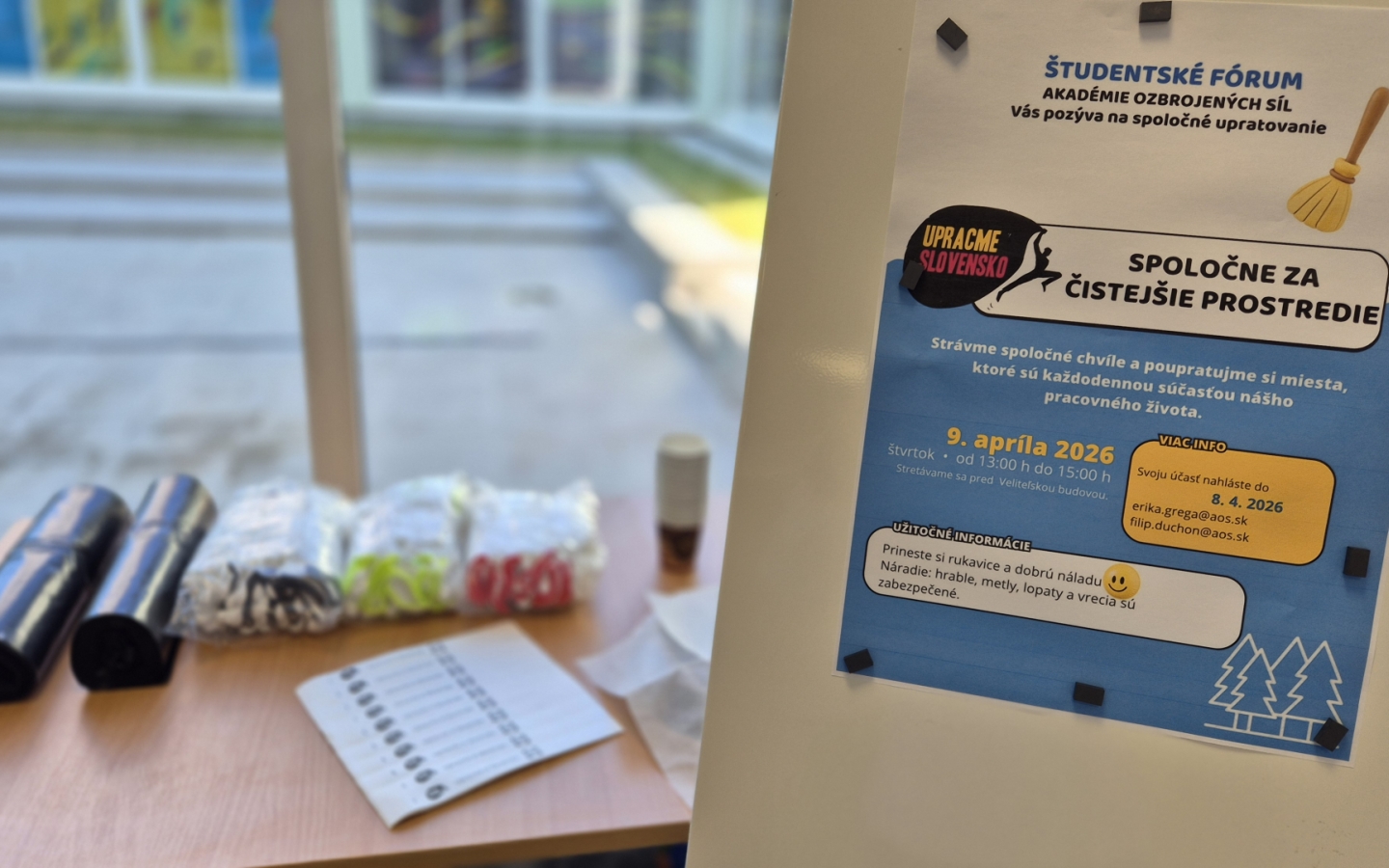 Spoločne za čistejšie prostredie