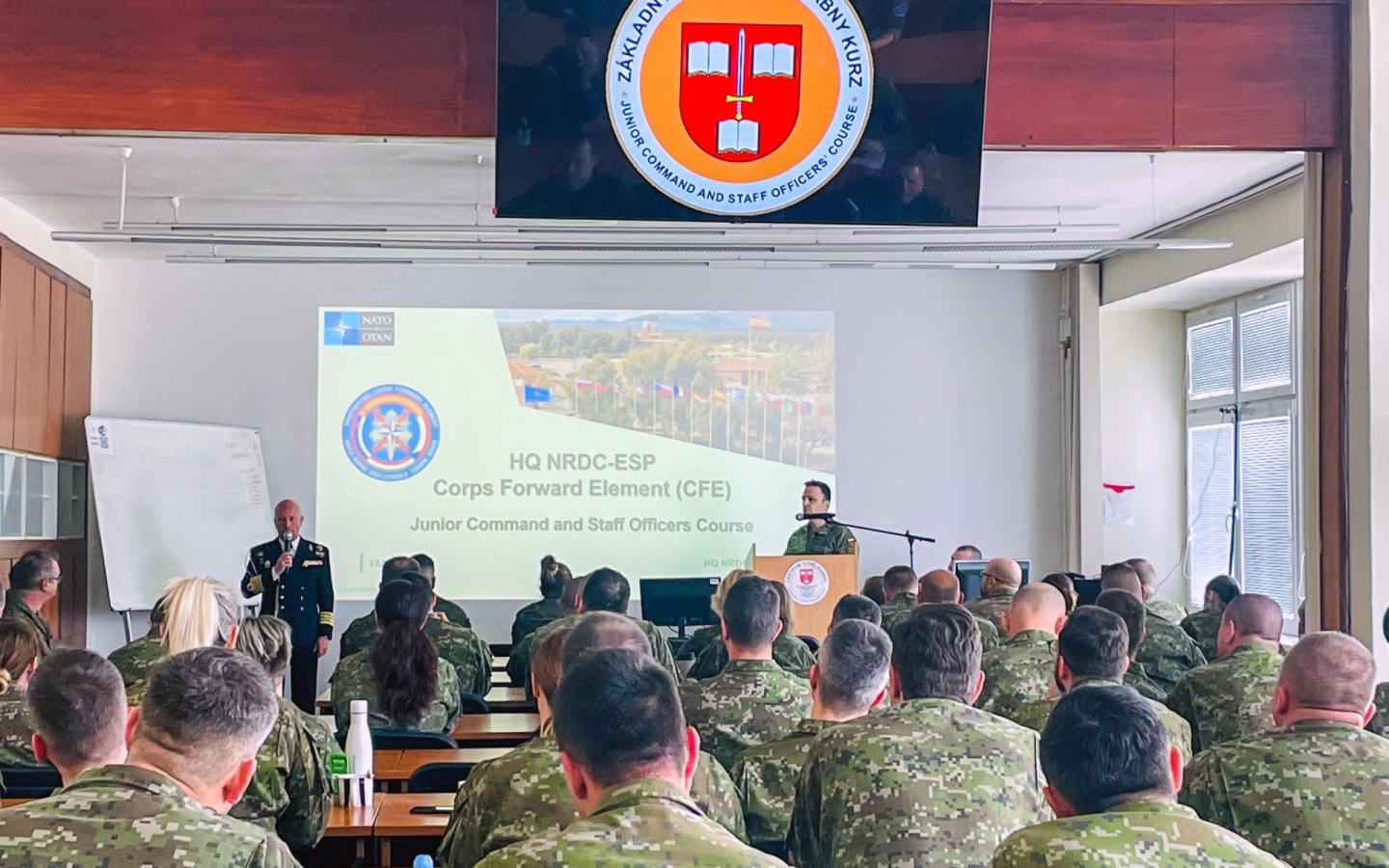 Spanish Visit at Professional Military Training Center