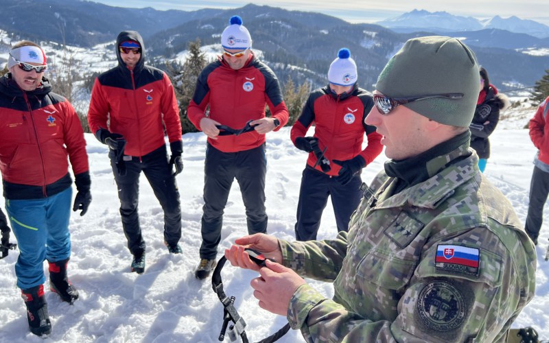 Medzinárodné školenie horských záchranárov