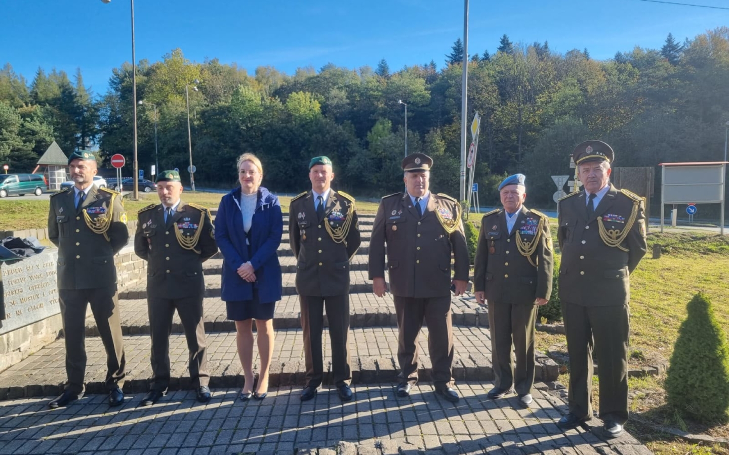 Slávnostné prijatie kadetov do kolektívu ženistov