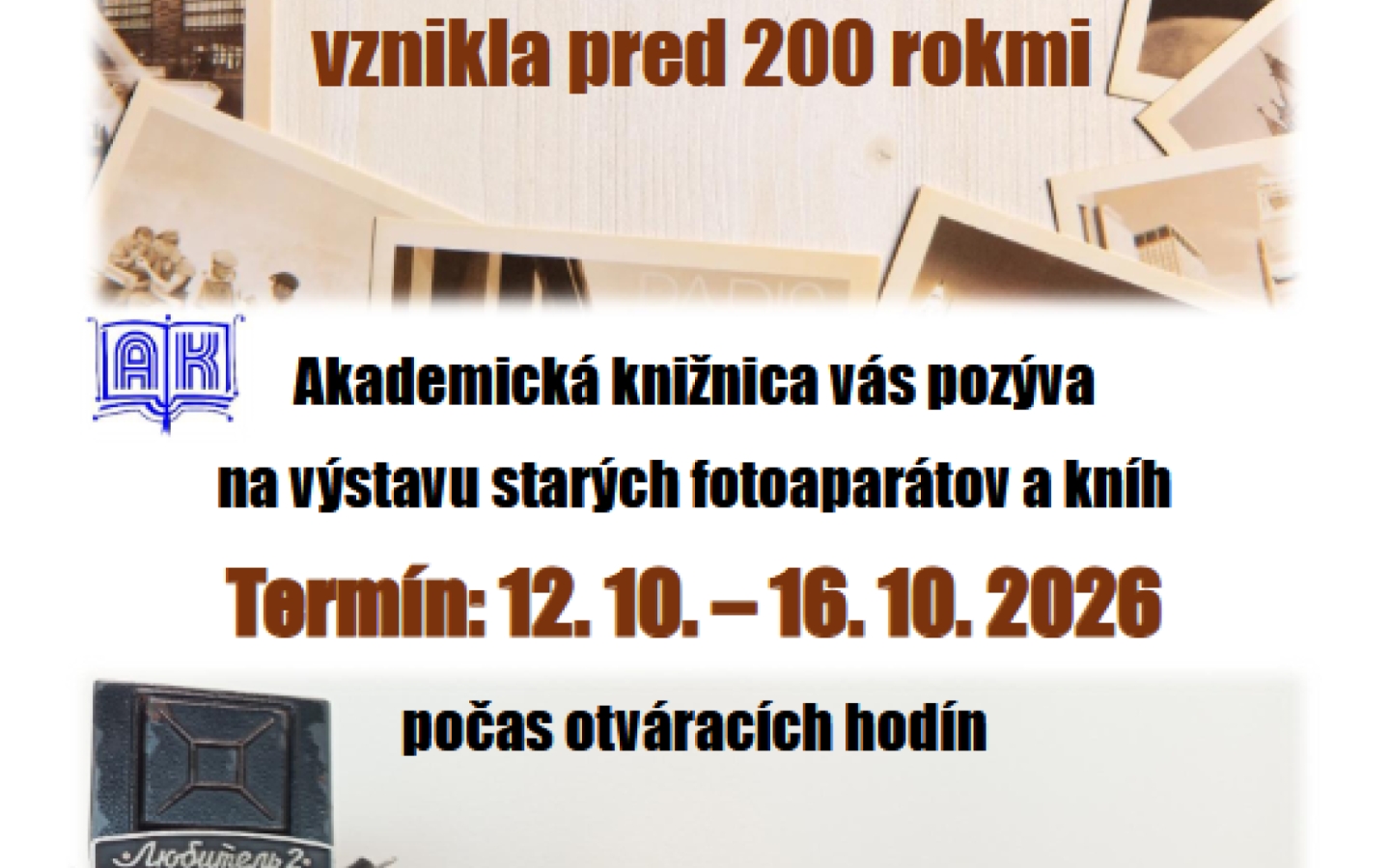Vedeli ste? ... že prvá fotografia vznikla pred 200 rokmi
