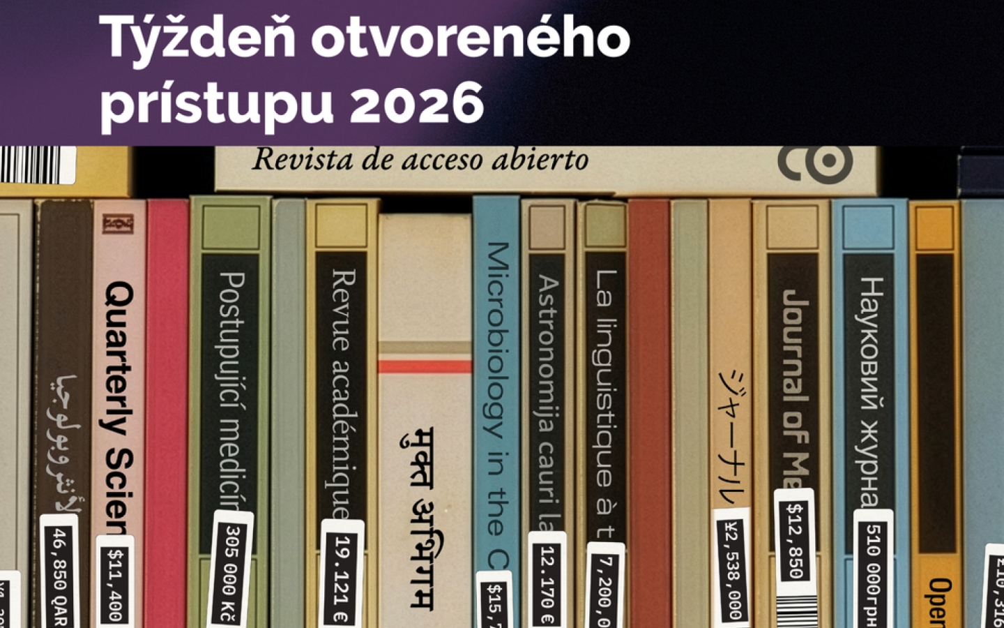Pozvánka na Týždeň otvoreného prístupu 2026 (19. – 25. 10.)