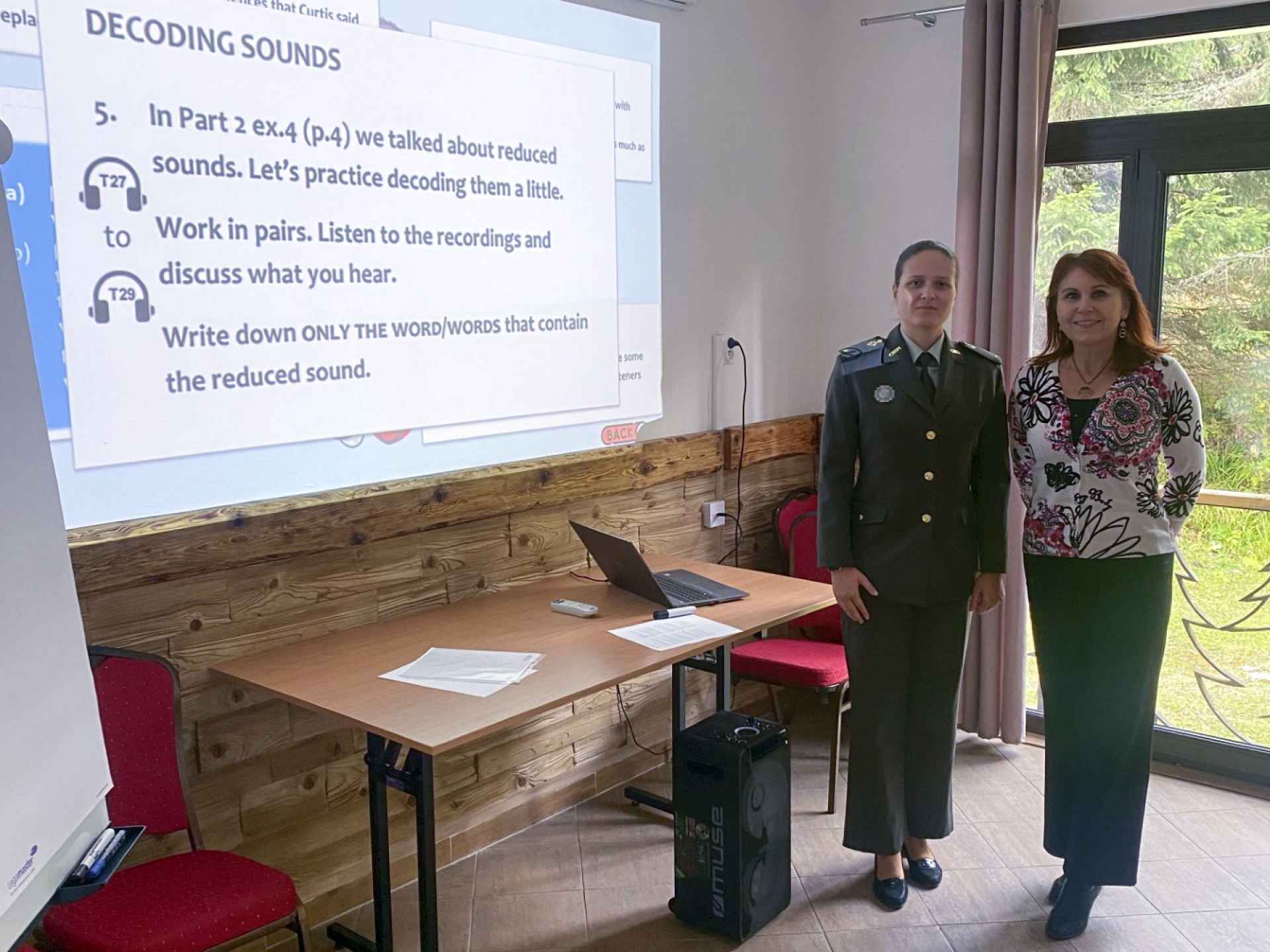 Aktívna yýmena medzinárodných skúseností  v oblasti inovácií  jazykového vzdelávania  na  odbornom seminári Be Ready na Smrekovici
