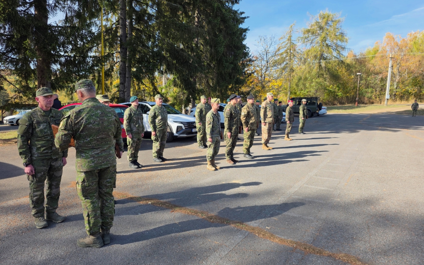 Príslušník Katedry taktiky AOS na medzinárodnom cvičení STRONG TOGETHER - I 2026