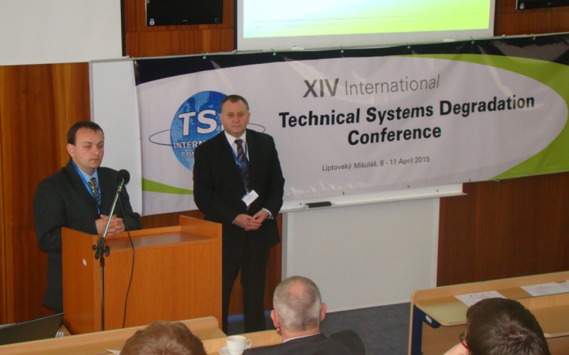 Degradácia technických systémov XIV - 8. - 11. 4. 2015