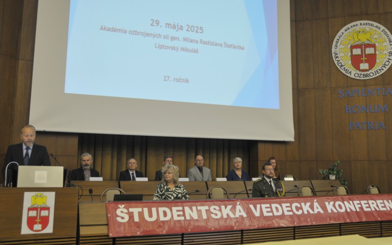 ŠVOČ - „Študentská vedecká konferencia 2025“,  29. 05. 2025