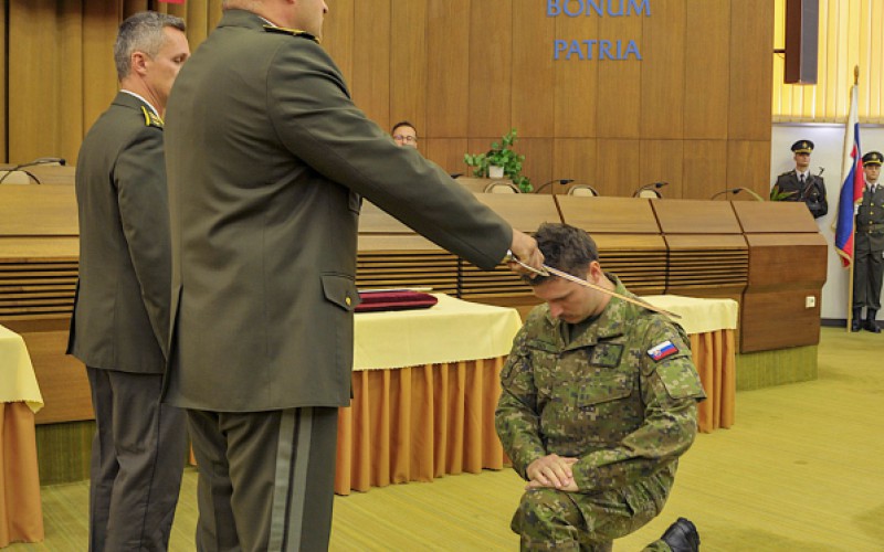 Ukončenie 34. Dôstojníckeho kurzu pre absolventov vysokých škôl, 18. 7. 2025