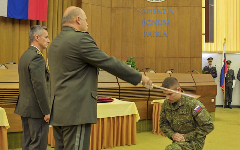 Ukončenie 34. Dôstojníckeho kurzu pre absolventov vysokých škôl, 18. 7. 2025