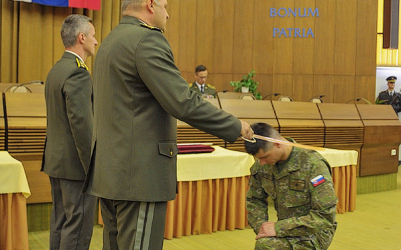 Ukončenie 34. Dôstojníckeho kurzu pre absolventov vysokých škôl, 18. 7. 2025