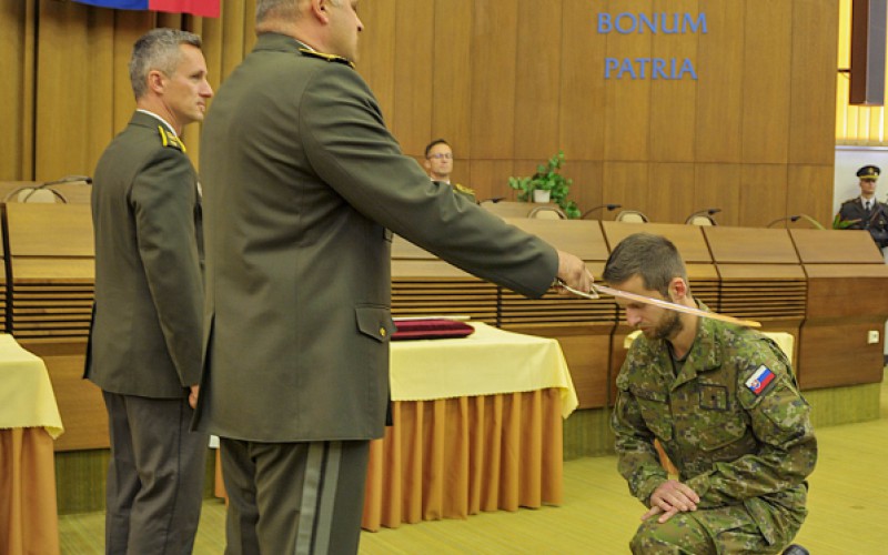 Ukončenie 34. Dôstojníckeho kurzu pre absolventov vysokých škôl, 18. 7. 2025