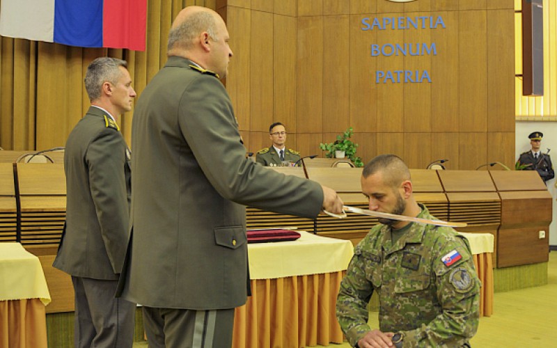 Ukončenie 34. Dôstojníckeho kurzu pre absolventov vysokých škôl, 18. 7. 2025