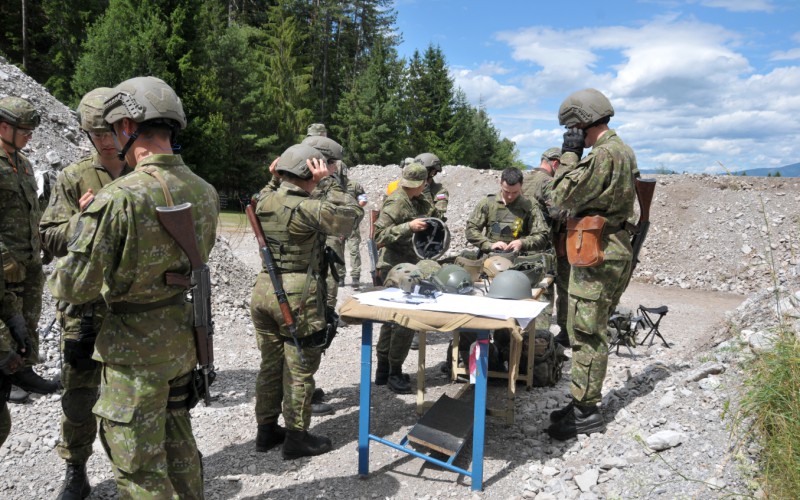 Poľný výcvik v športovo-streleckom areáli Jasná, 23. 07. 2025