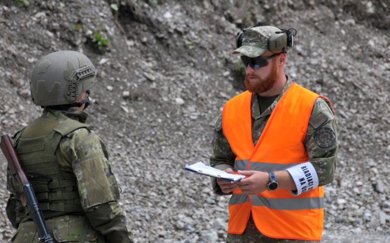 Poľný výcvik v športovo-streleckom areáli Jasná, 23. 07. 2025