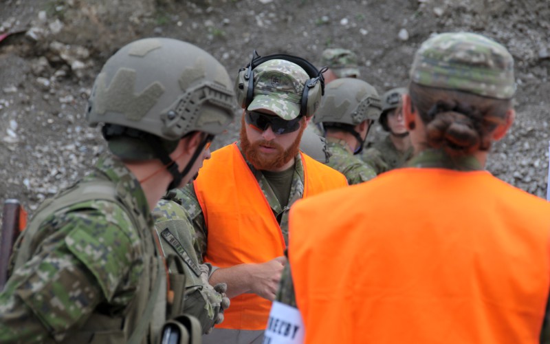 Poľný výcvik v športovo-streleckom areáli Jasná, 23. 07. 2025