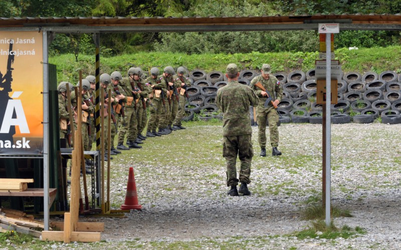 Basic military training - shooting range, September 2nd 2025