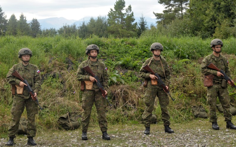 Basic military training - shooting range, September 2nd 2025