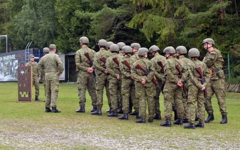 Basic military training - shooting range, September 2nd 2025