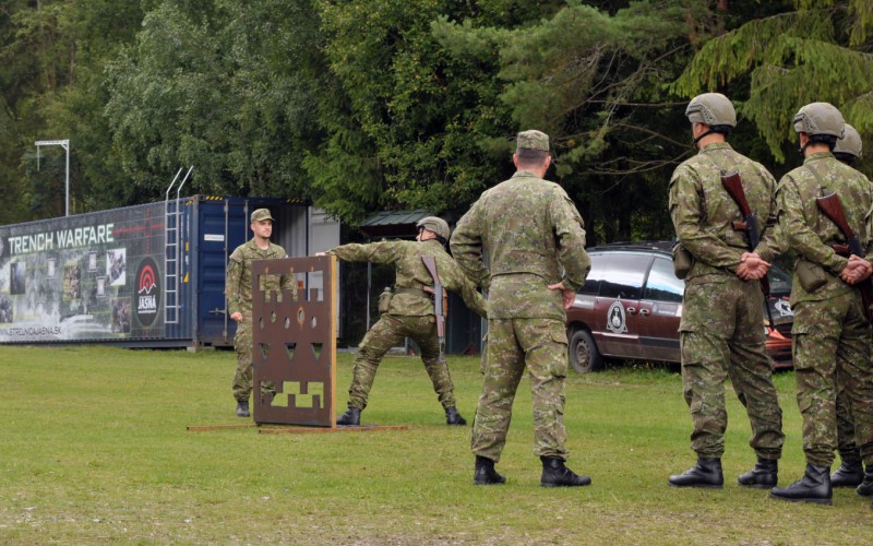 Basic military training - shooting range, September 2nd 2025