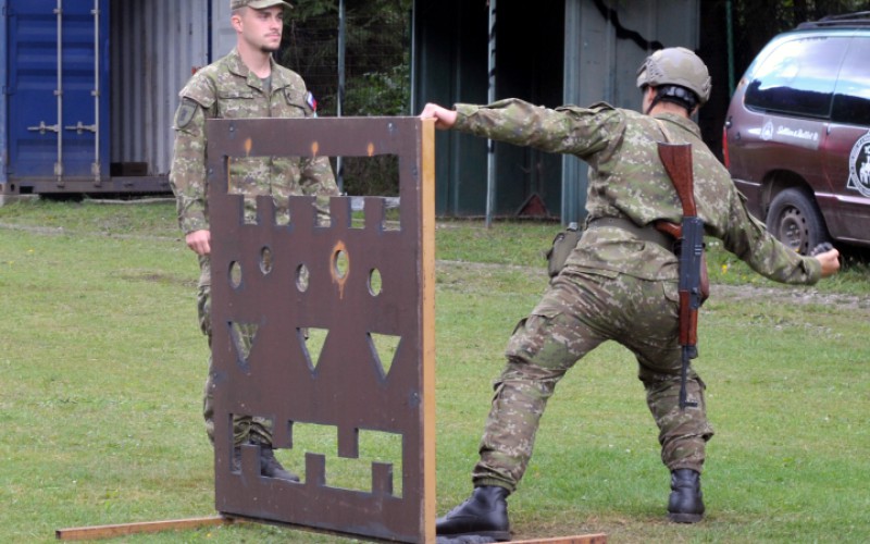 Basic military training - shooting range, September 2nd 2025
