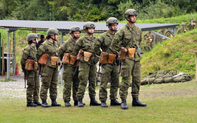 Základný vojenský výcvik - strelnica, 02. 09. 2025