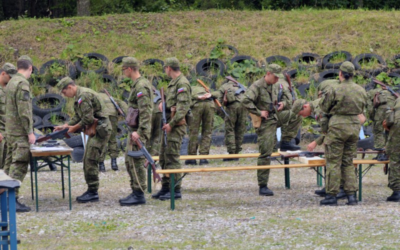 Basic military training - shooting range, September 2nd 2025