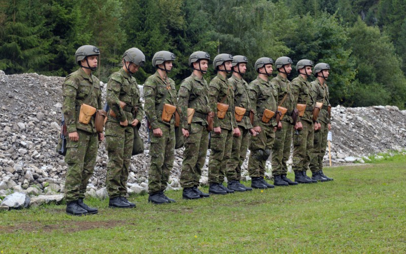 Basic military training - shooting range, September 2nd 2025