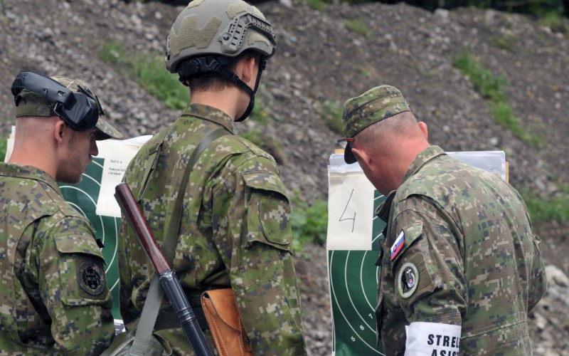 Basic military training - shooting range, September 2nd 2025