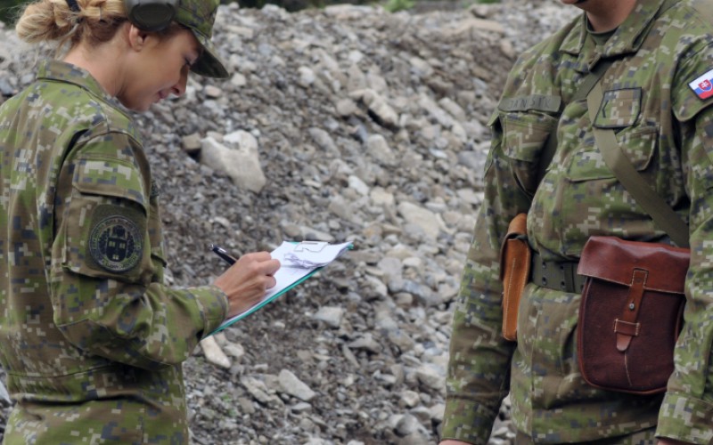 Basic military training - shooting range, September 2nd 2025