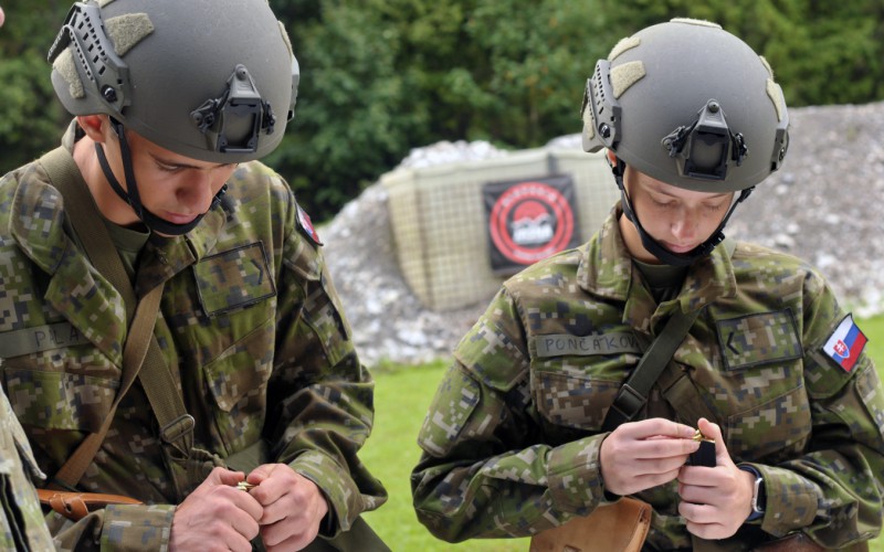 Basic military training - shooting range, September 2nd 2025