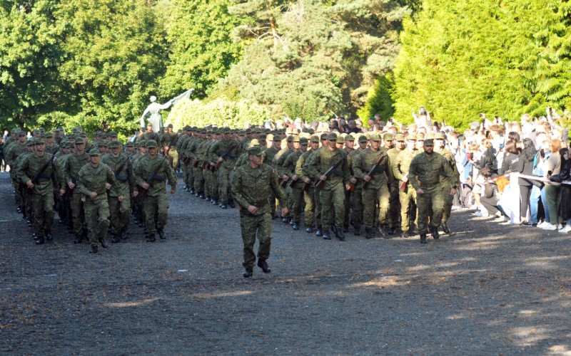 Military Oath of 1st year cadets - Háj, September 19th 2025