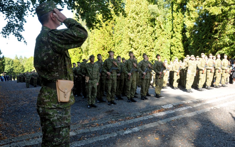 Military Oath of 1st year cadets - Háj, September 19th 2025