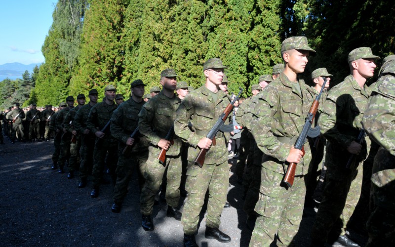 Military Oath of 1st year cadets - Háj, September 19th 2025