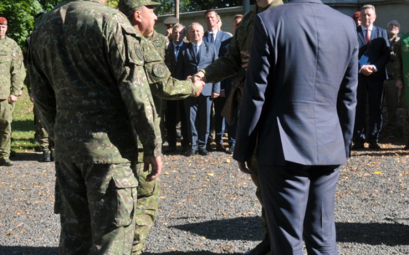Military Oath of 1st year cadets - Háj, September 19th 2025