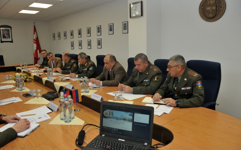 Visit from the National Defence and Research University in Armenia, October 27th - 28th 2025