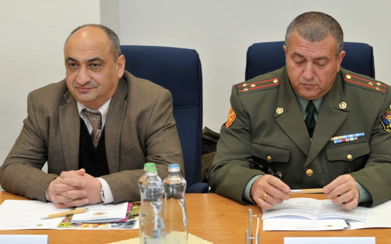 Visit from the National Defence and Research University in Armenia, October 27th - 28th 2025