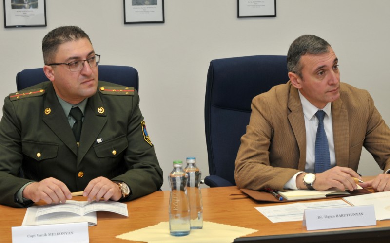Visit from the National Defence and Research University in Armenia, October 27th - 28th 2025