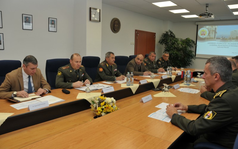 Visit from the National Defence and Research University in Armenia, October 27th - 28th 2025
