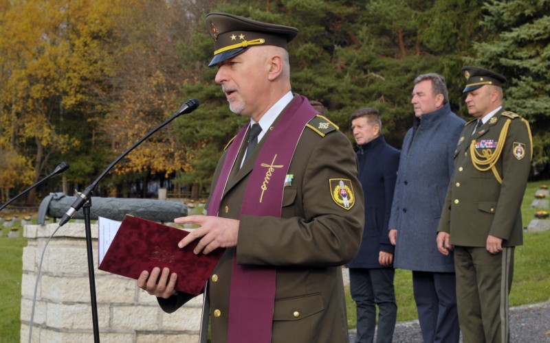 Memorial at military cemetery Háj-Nicovô, October 30th 2025