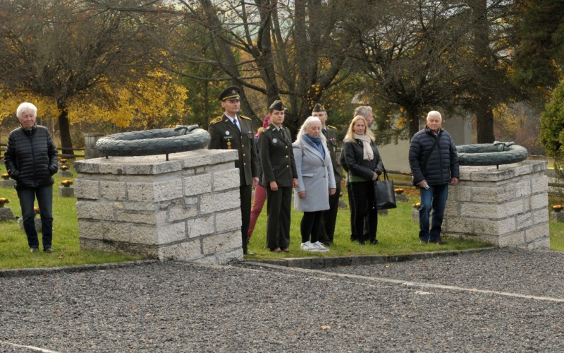 Memorial at military cemetery Háj-Nicovô, October 30th 2025