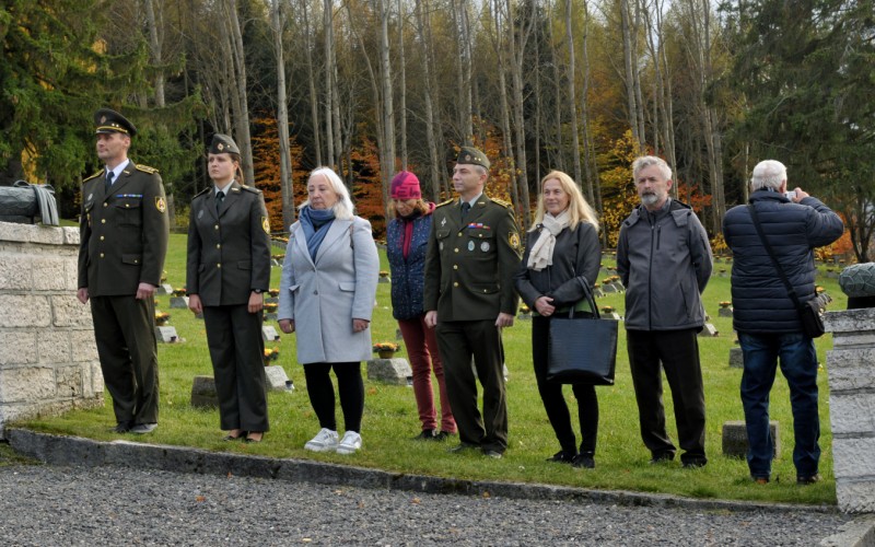 Memorial at military cemetery Háj-Nicovô, October 30th 2025