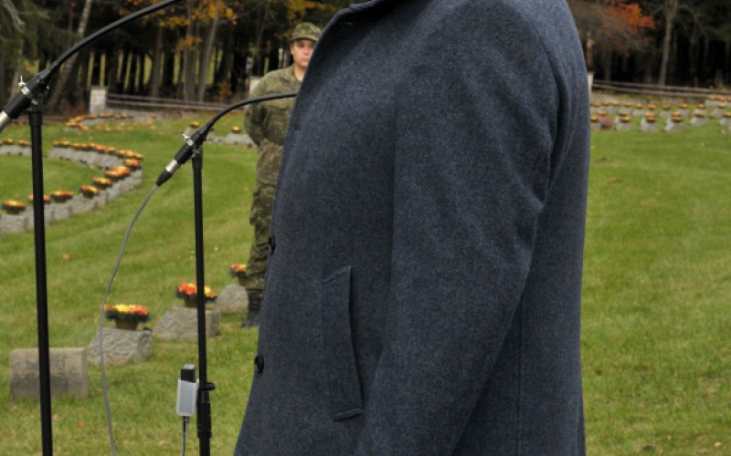 Memorial at military cemetery Háj-Nicovô, October 30th 2025